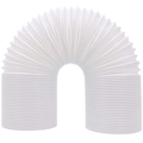 Manguera de escape para aire acondicionado, 13 cm de diámetro, 300,5 cm de largo, flexible para aires acondicionados portátiles, con múltiples longitudes.