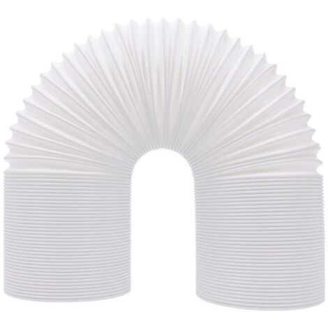 Manguera de escape para aire acondicionado, 13 cm de diámetro, 300,5 cm de largo, flexible para aires acondicionados portátiles, con múltiples longitudes.
