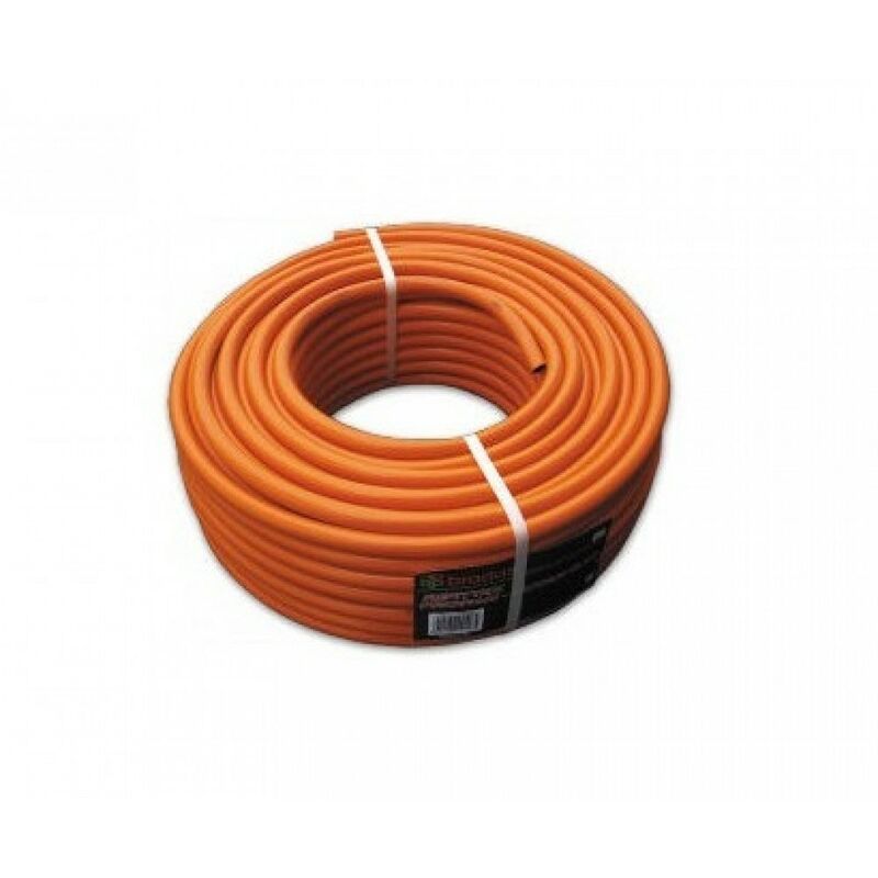 

Manguera de gas propano-butano naranja 9 mm / 25 m