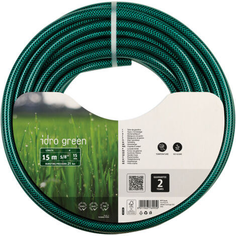 Manguera de jardín Fitt idro green 3 capas reforzada 15 m