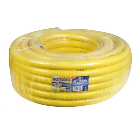 Manguera de jardín multiusos Super Tricoflex Ultimate 19mm - 50m - amarillo HOZELOCK