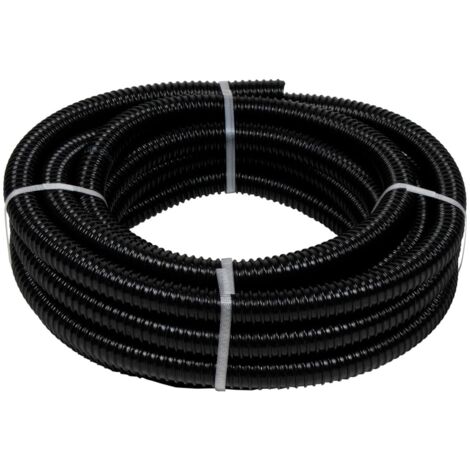 Manguera de presión espiral 25 mm 10 m negro Ubbink