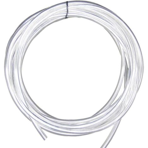 Manguera de PVC Crediri (4 m, 5 x 8 mm), manguera de agua, manguera de aire, manguera de combustible, manguera de combustible, manguera de aceite