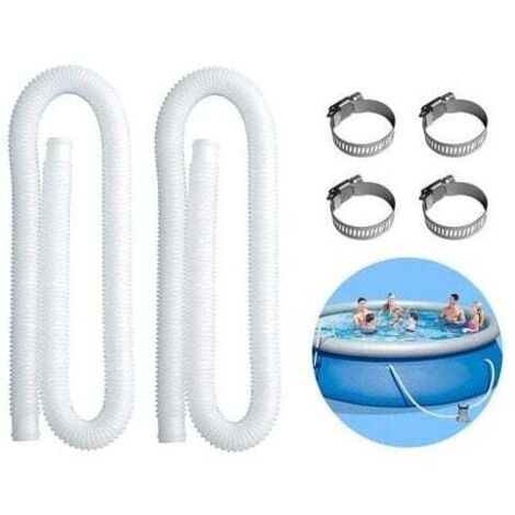Manguera de repuesto ZVD-AIDUCHO para piscina inflable Intex de 300/330/530/1000 galones (paquete de 2)