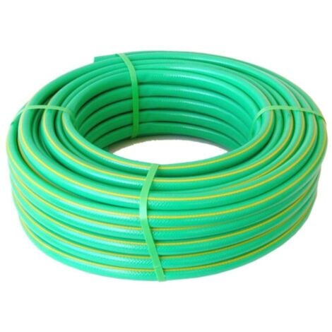 MUGAR Manguera de Riego Aquagarden Reforzada Verde. Rollo 50 m.