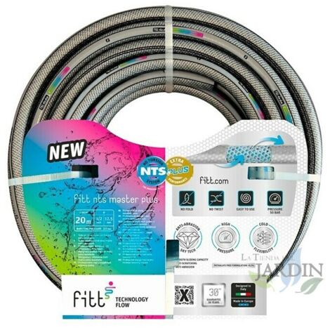 Manguera de riego Master Plus NTs Skytech Gris 19 3/4'' 50 Metros  Manguera de Jardín  Riego