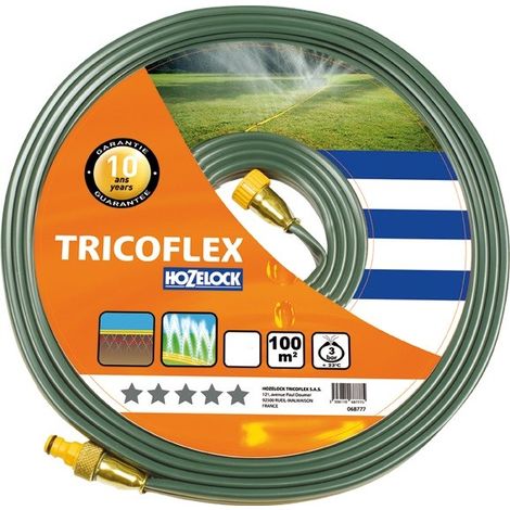 Manguera de riego perforada plana Hozelock Tricoflex 7.5m