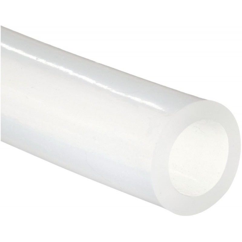 Tubo en silicona transparente fda, 4x1mm, 25m