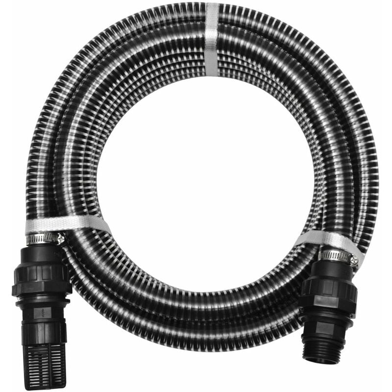 

Manguera de succion con conectores 4 m 22 mm negra