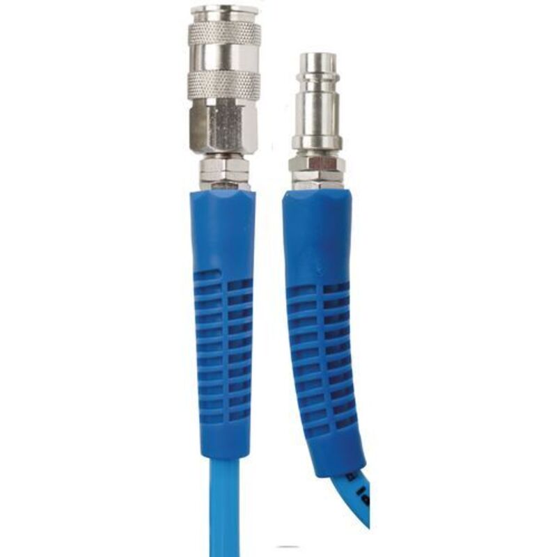 Aircraft - Manguera en espiral de poliuretano flexible y resistente 10 m. 8/12 mm id/ad / 8 bares