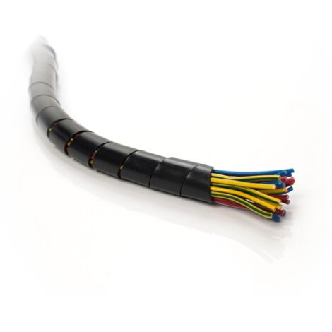Manguera espiral negra GST-12B