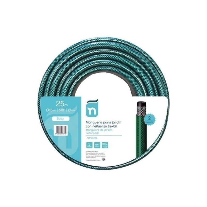

Manguera Riego 25mt-15mm 3c Natuur Ver Easy Trenz Nt99212 25