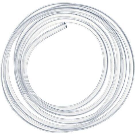 Manguera flexible de PVC transparente de 2 metros, tubo de presión flexible de 16 × 20 mm