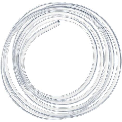 Manguera flexible de PVC transparente de 2 metros, tubo de presión flexible de 16 × 20 mm