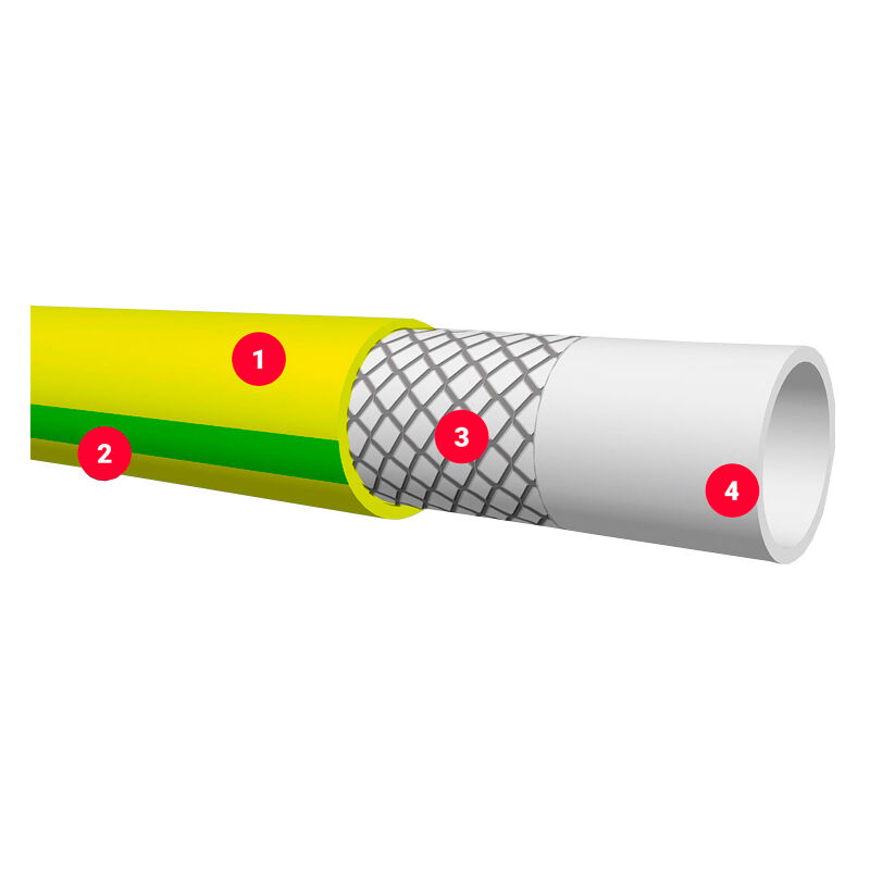 

Manguera flexible yellowgarden Medidas 15MMX25M