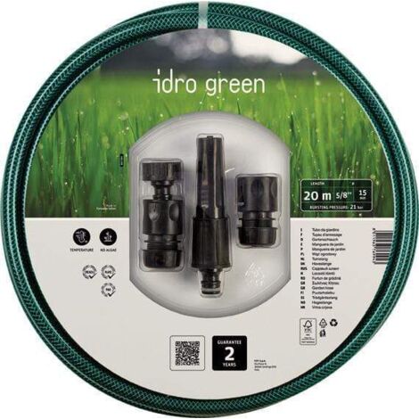 Manguera Idro Green Kit Fitt 20 metros20 metros 15mm
