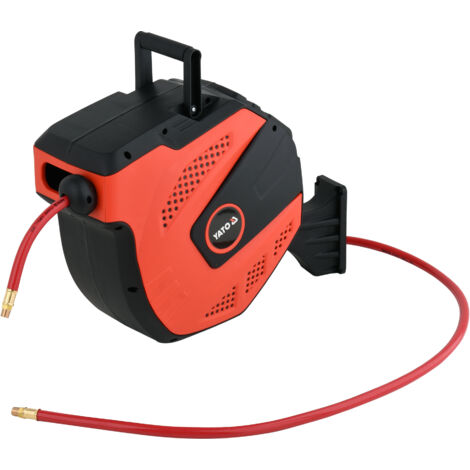 MANGUERA NEUMÁTICA EN CARRETE AUTOMÁTICO 9,5MM 15M - YT-24245