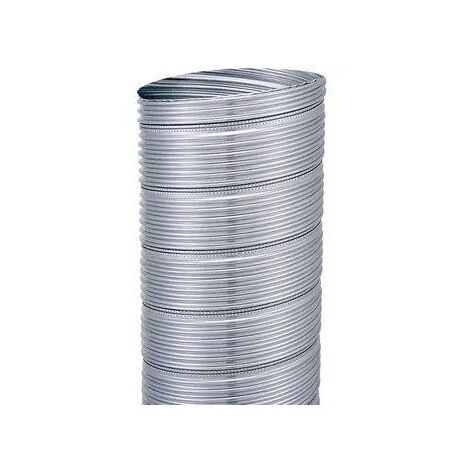 Manguera o capucha de aluminio 105x111 (1m)