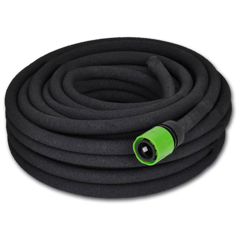 

Manguera Para Riego & Irrigación De Jardín 1/2" Conector 25 M - Negro