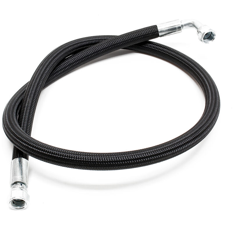 

Manguera reforzada nailon-acero flexible 1x1,25m para enfriador de aceite, rosca 16-UNF (¾ pulgada)