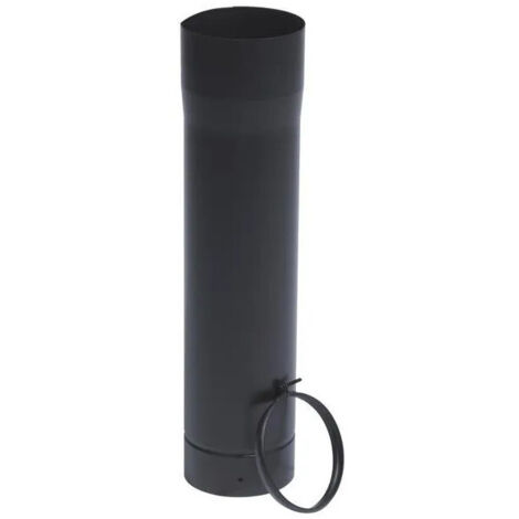 Manguera telescópica de 50 cm con anillo de esmalte negro, D.153