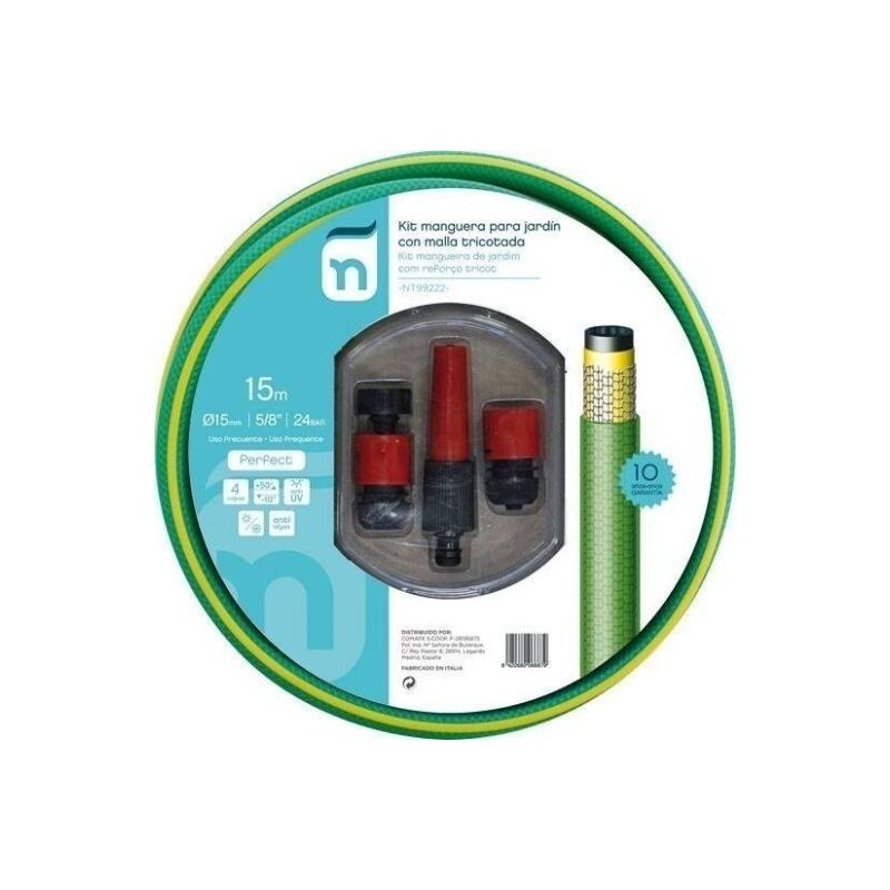 

Manguera Riego 15mt-15 4c Natuur Ver Perfe Tric +acc Nt99222
