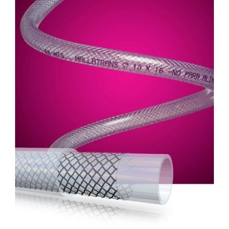MANGUERA TUBO CRISTAL 19X26 REFORZADA - R/50 M