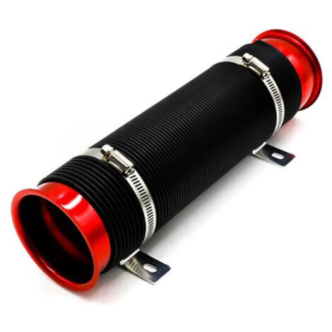 Manguera universal flexible de admisión de aire frío con un diámetro interior de 76 mm (3 pulgadas), para sistemas de admisión y escape.
