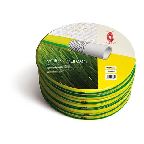 MANGUERA YELLOW GARDEN 15X21 - R/25 M