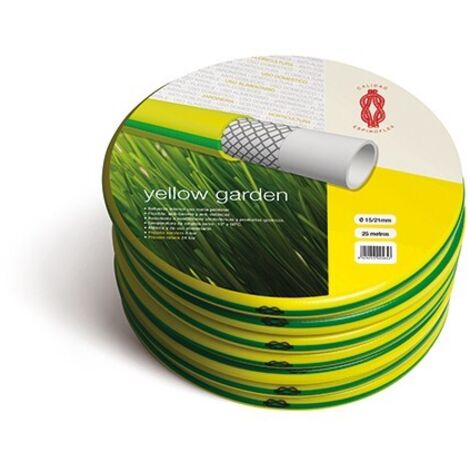 MANGUERA YELLOW GARDEN 15X21 - R/25 M