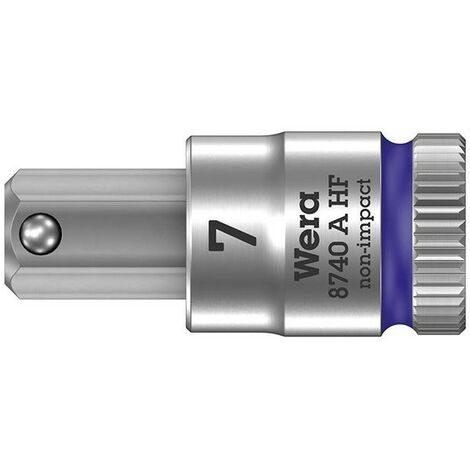 Manguito 1/4 hex con función HOLD 7x28mm Wera