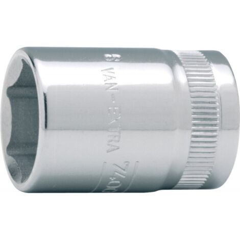 Manguito 3/8" 10mm 6kt. Bahco