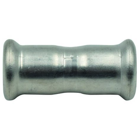 Manguito con tope 6311 42 Inox - Idrhaus