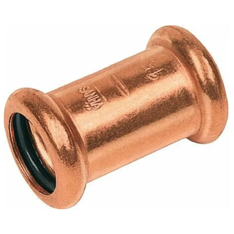Manguito de cobre de engarce, diámetro 22 mm Thermador