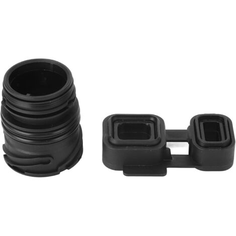 Manguito de sellado de goma para caja de cambios de transmisión mecatrónica 24347588725 para 335D 550I 650I 750LI X5, resistente a altas temperaturas, manguito