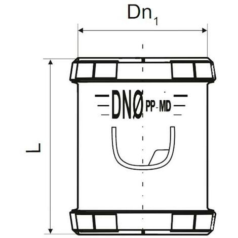 Manguito deslizante VMP DBLUE - RIUVERT Diámetro: Ø125 mm