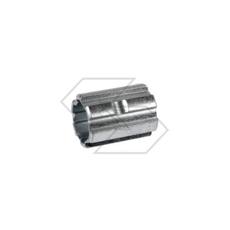 Manguito estriado de reducción 1" 1/8 - 1" 3/8 tractor FERGUSON T20 L= 76 mm