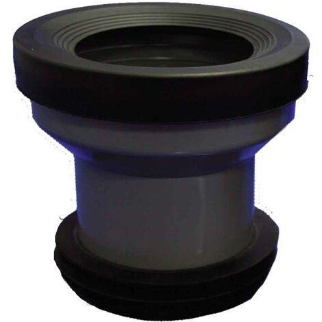 Manguito evacuaci�n inodoro 90mm concent. J/lab. Pvc t-90l Hidrotecnoagua