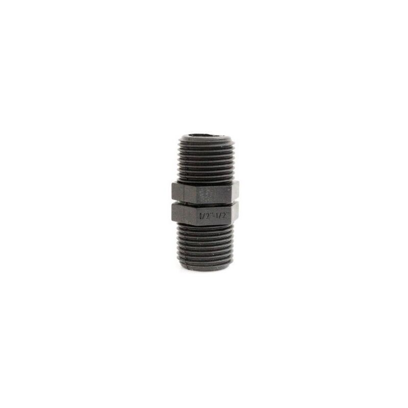 

Manguito Riego 1/2" Roscado Fitting Macho Polipropileno