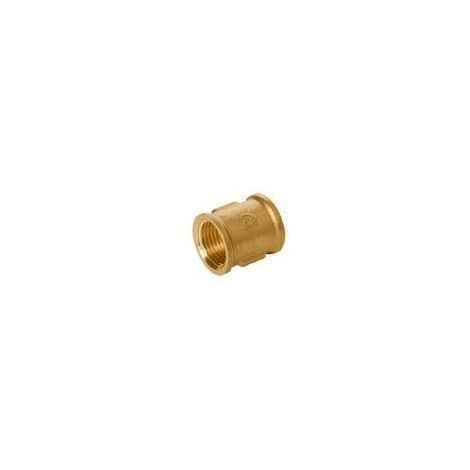 Manguito Fontaneria H-H 1" Laton Inyectometal