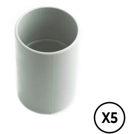 Manguito gris ø 20 mm, 5 unidades