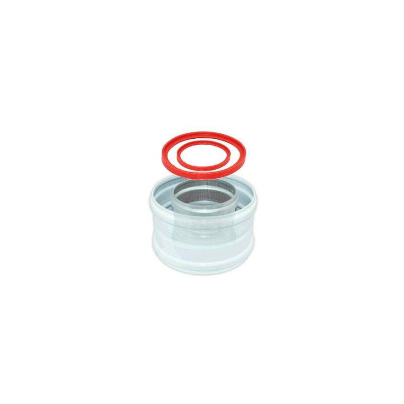 

Manguito Coaxial Aluminio Blanco Diam. 60/100