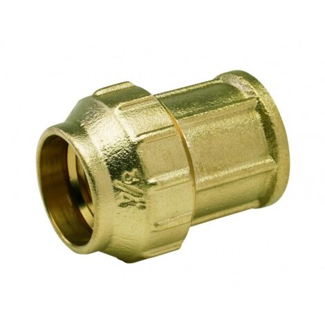 Manguito hembra con tuerca exterior FITTINGS LATÓN - ARCO Medidas: Ø25mm x 3/4"