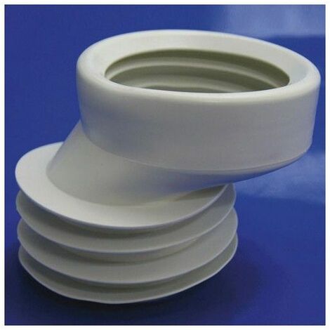 Manguito Inodoro Flexible T-114  Excentrico 90