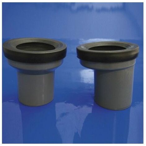 Manguito inodoro pvc t-90 recto 90