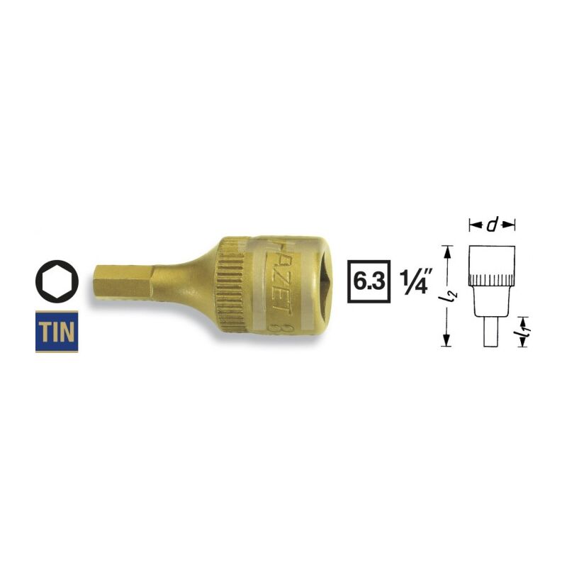 

8501-5 VASO PARA LLAVE - Hazet