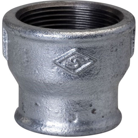 Manguito reductor 6/4X5/4" galvanizado M2, N° 3, N° 240 OPAL