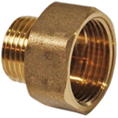 Manguito reductor de latón Idmar de 3/4" x 1/2" DN20 x DN15