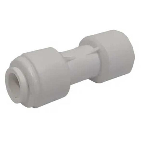 Manguito Unión Doble ¼”x¼” ATH — Conector Quick Fitting para Osmosis Inversa