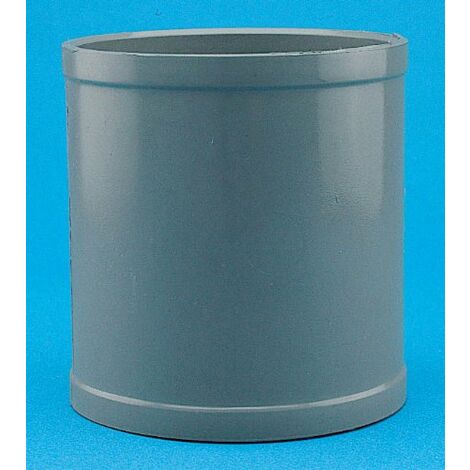 MANGUITO UNION HEMBRA-HEMBRA PVC 90 MM
